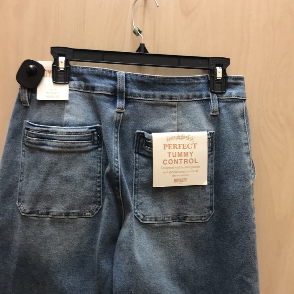Royalty For Me Women's Light Blue Denim Jeans - Picture 11 of 12